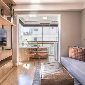 Apartamento Aconchegante E Sofisticado, São Paulo